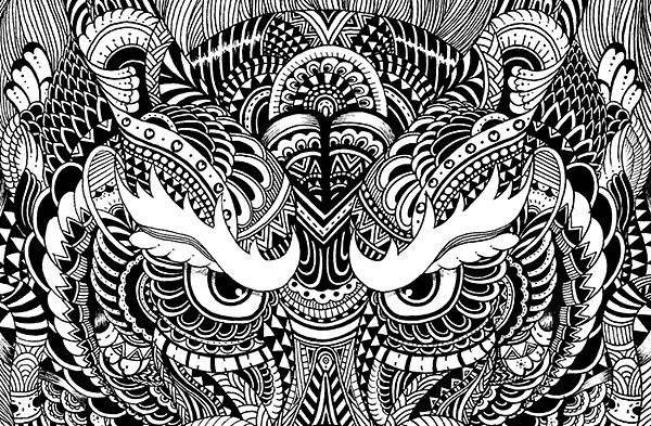 龙-2011(图ZNDcwMjg1Ng==) - 新锐潮流插画 - 站酷设计师小垩原创素材 - 站酷ZCOOL