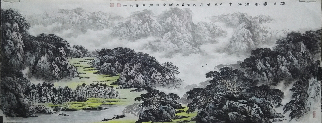 国画山水花鸟