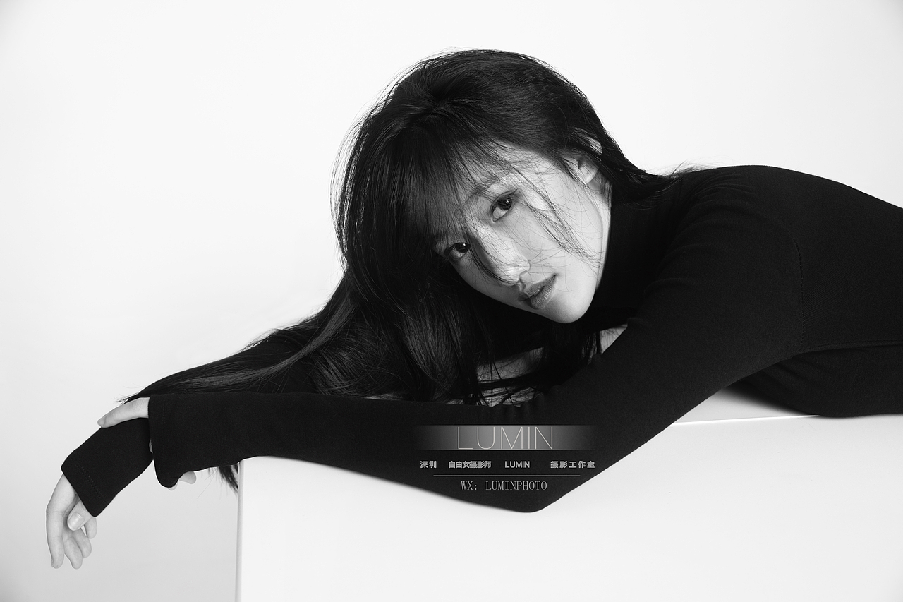 黑白写真 简约风 深圳写真