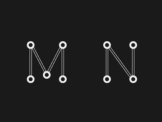【26个英文字母】符号化设计-字体字形设计