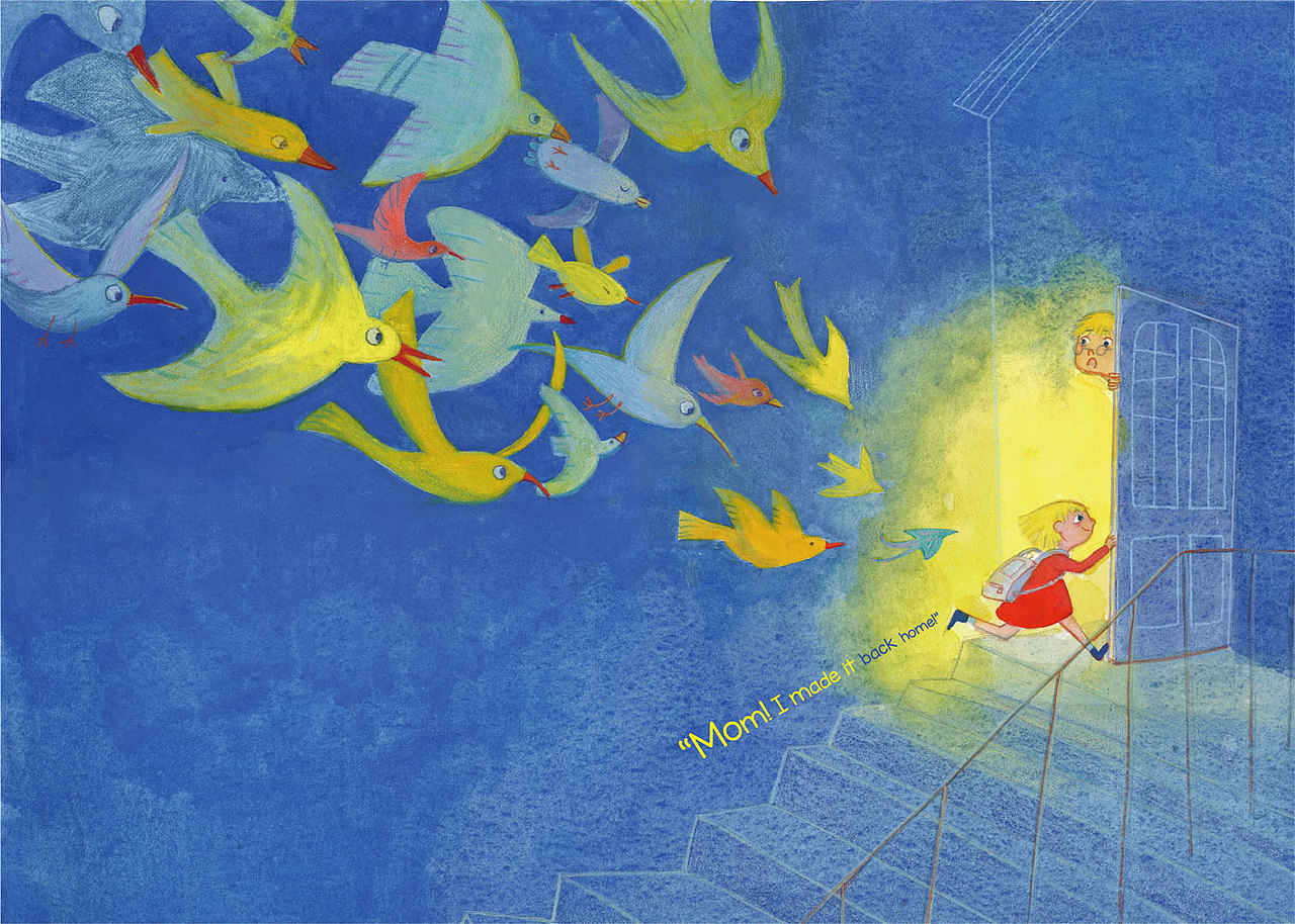 原创绘本《鸟巢地图》