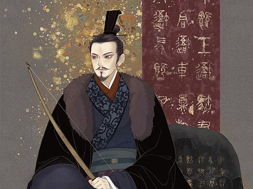 秦石鼓拟人