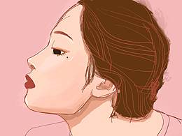 侧脸