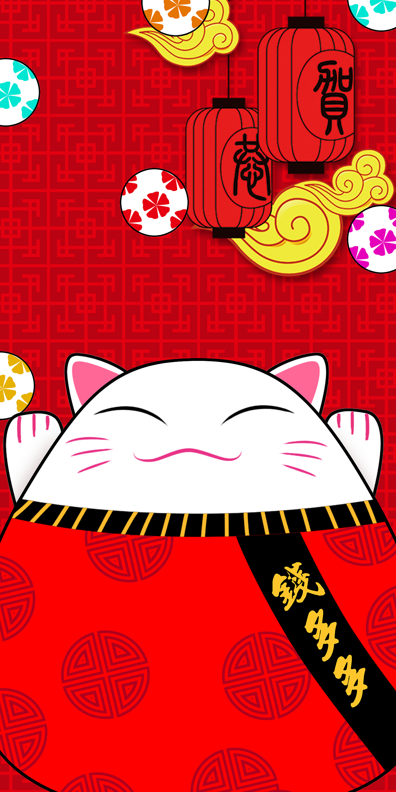 招财猫壳子插画（图ZMjYzNTY3OTk2） - 商业插画 - 站酷设计师风桀骜原创素材 - 站酷ZCOOL