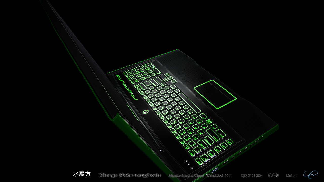 Alienware M18X（图ZMzkzMTA5Mg==） - 机械/交通 - 站酷设计师CYZ888原创素材 - 站酷ZCOOL