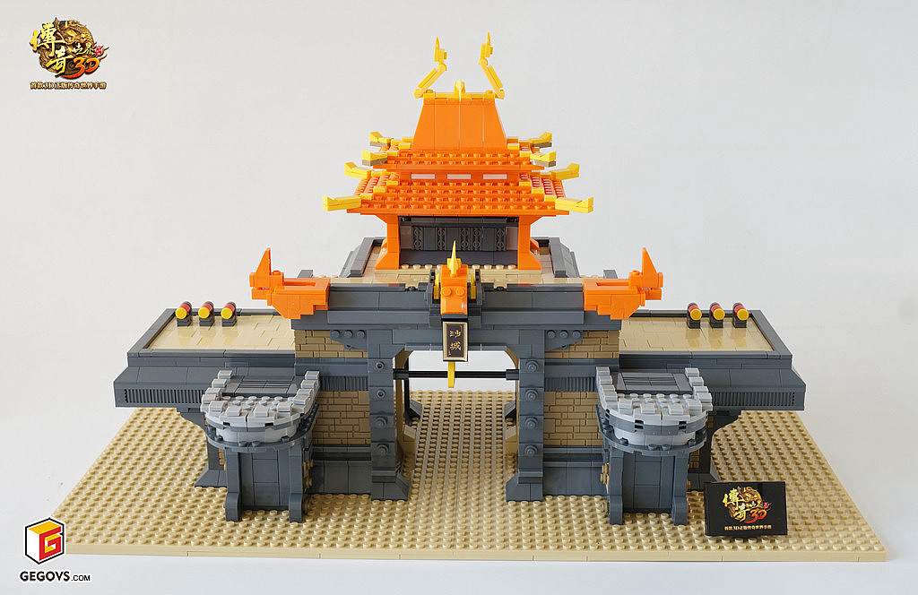 近期两款产品：腾讯滨海大厦和《传奇世界3D》沙城（图ZMTI4NTQzNTQw） - 其他手工艺 - 站酷设计师G.S原创素材 - 站酷ZCOOL