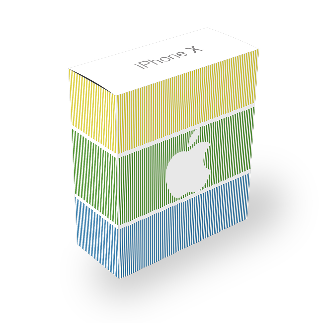 包装设计作业：iPhone X（图ZOTYyNDQ0NDg=） - 包装 - 站酷设计师尘墨临雀原创素材 - 站酷ZCOOL