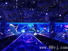 全息宴会厅视频素材