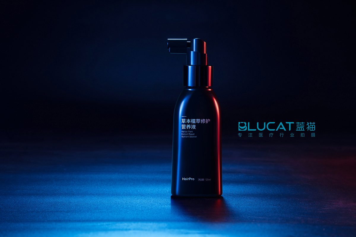 半岛医疗生发帽生发水产品拍摄