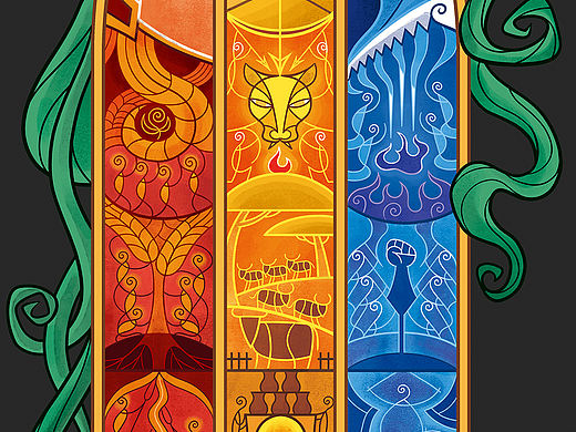 绘本《黄帝战蚩尤》