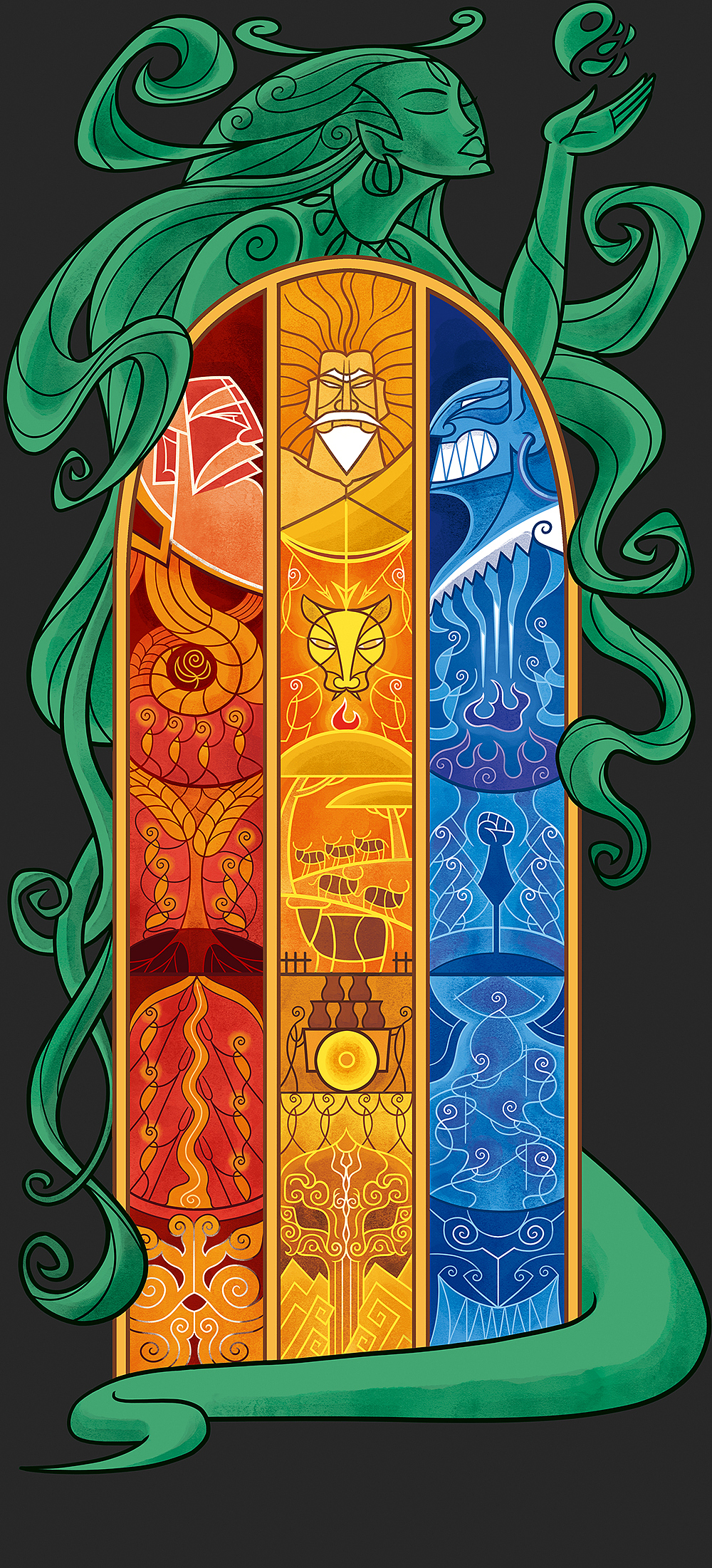 绘本《黄帝战蚩尤》