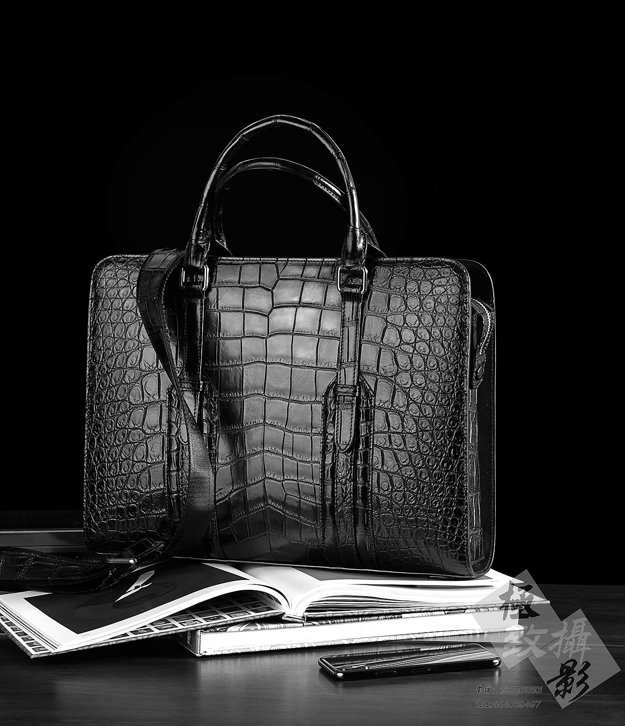 珍稀动物皮具男女包拍摄修图案例