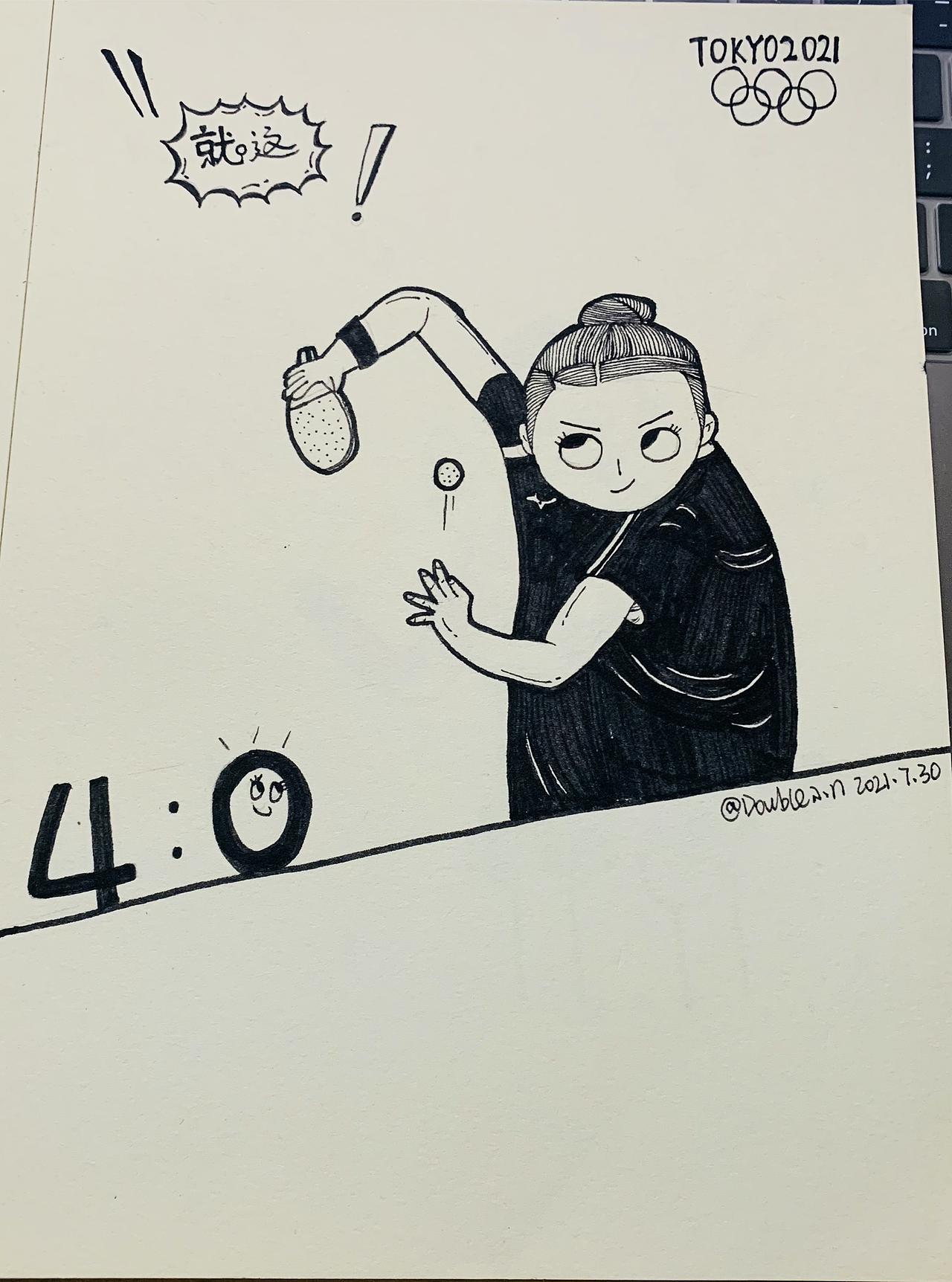 2021手绘练习（图ZMjY3NDAzNjk2） - 创作习作 - 站酷设计师千与喵原创素材 - 站酷ZCOOL