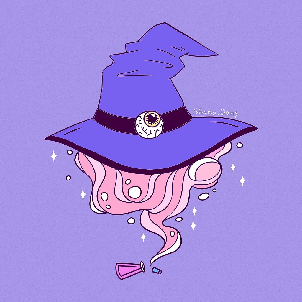 万圣节插画（图ZMTMzNTIxOTY4） - 创作习作 - 站酷设计师ShanaDang原创素材 - 站酷ZCOOL