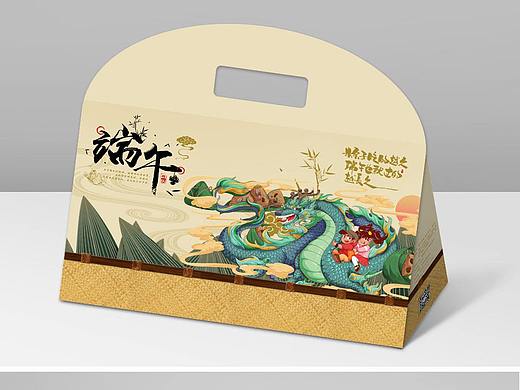 传统竹编浓情端午礼盒包装