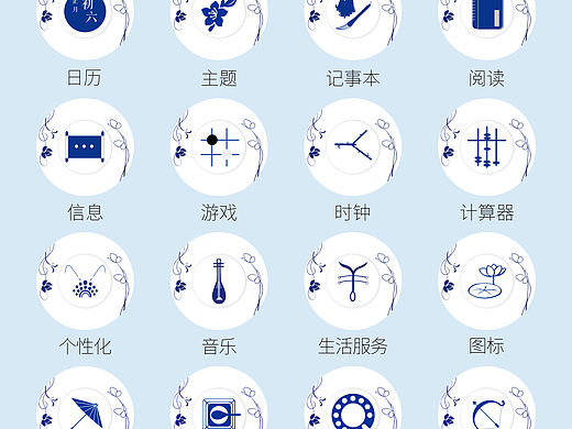 手机主题-青花瓷