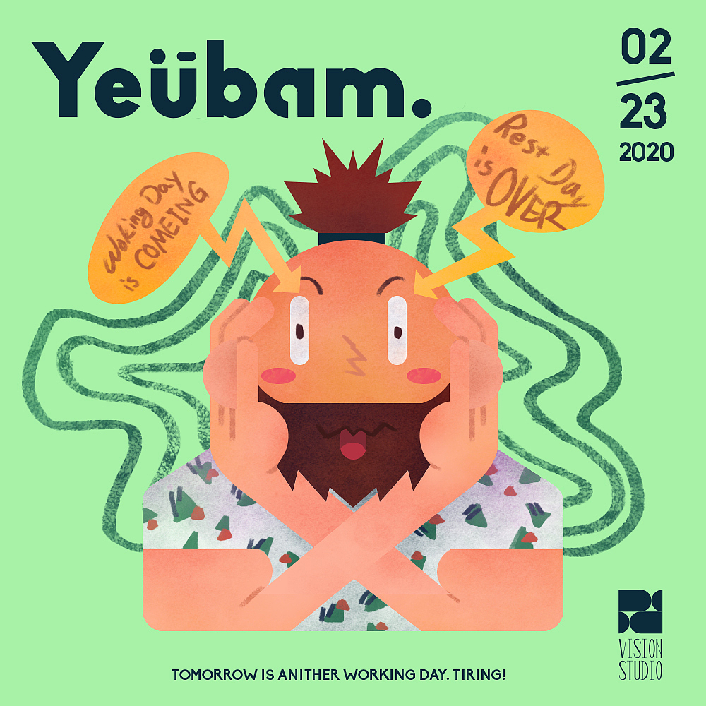 YEABEM | 失败的21天插画flag（图ZMTk5NjAxNTYw） - 新锐潮流插画 - 站酷设计师莱昂肉多原创素材 - 站酷ZCOOL