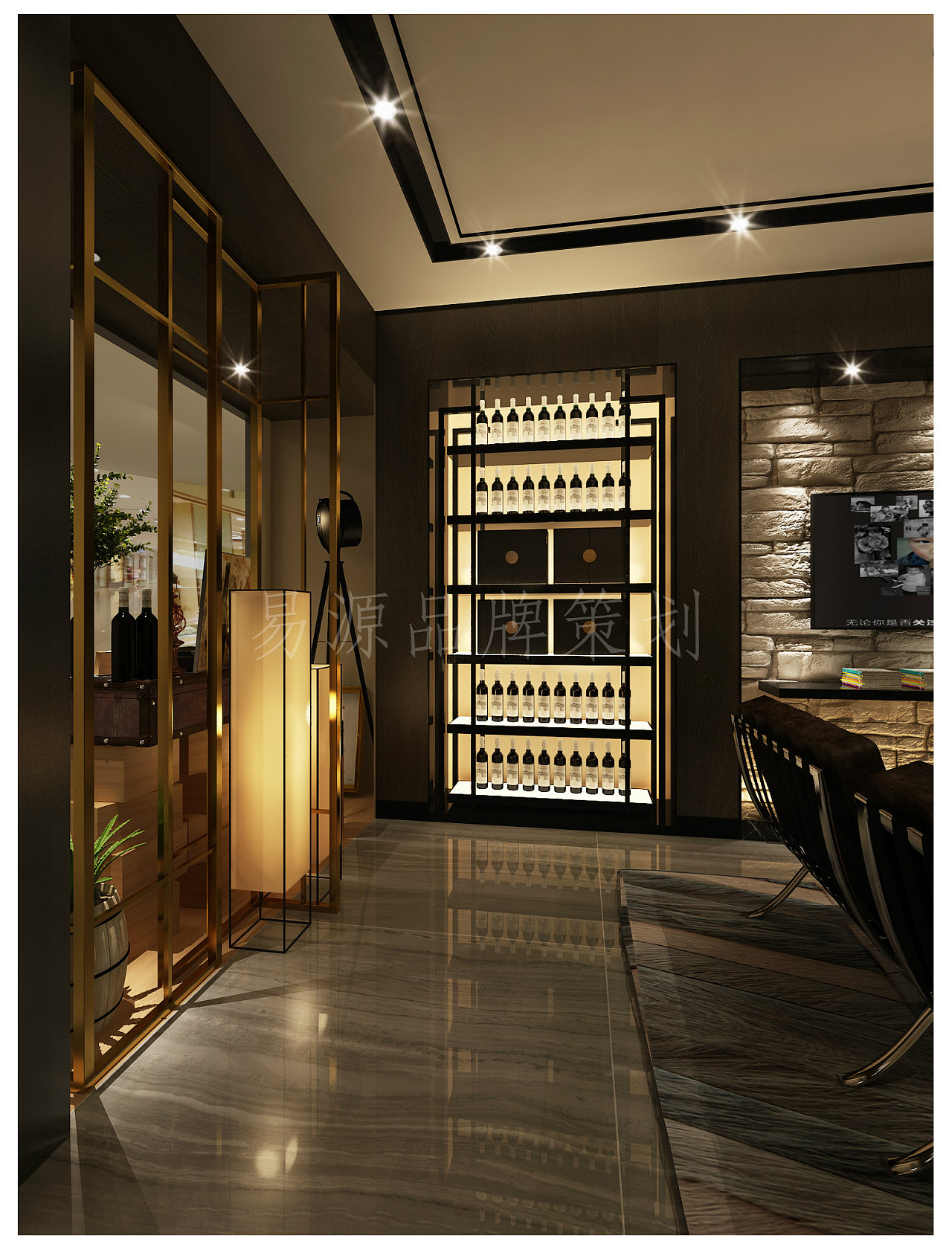 红酒酒庄设计|红酒店面设计|红酒专卖店设计|空间|室内设计|易源品牌策划 - 原创作品 - 站酷 (ZCOOL)