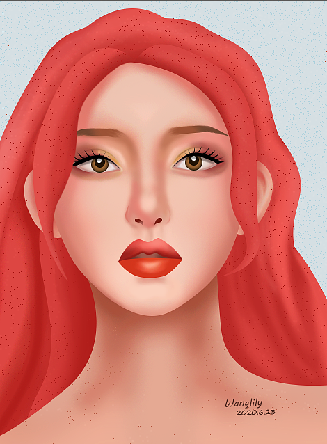 板绘作品——巨蟹座（图ZMjE2Mzg3MDM2） - 商业插画 - 站酷设计师愿你良辰有美景原创素材 - 站酷ZCOOL