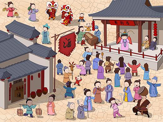 中国节日——春节庙会