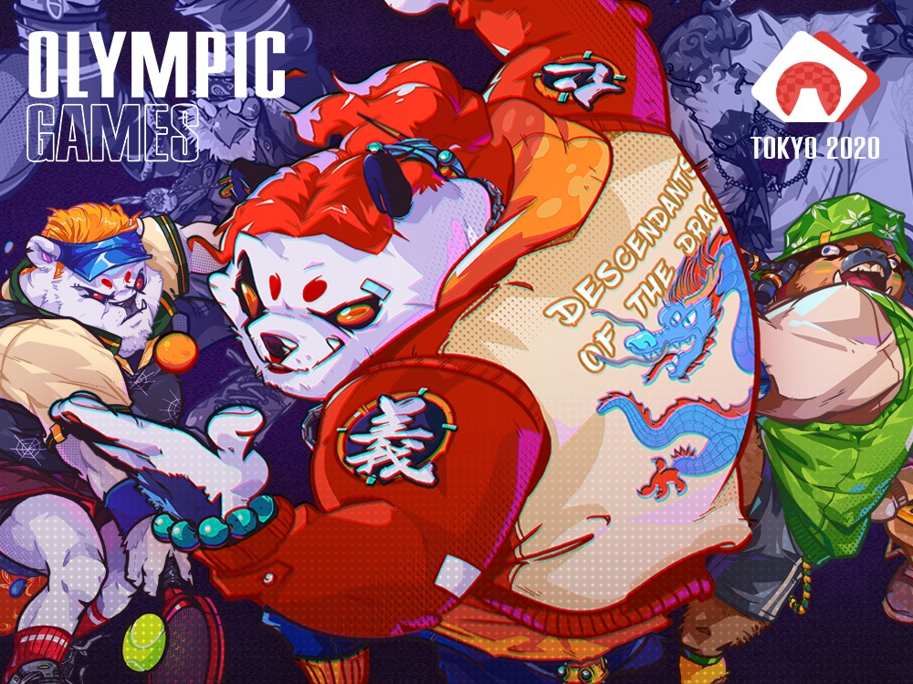 【OLYMPIC 2020 series illustrations 】