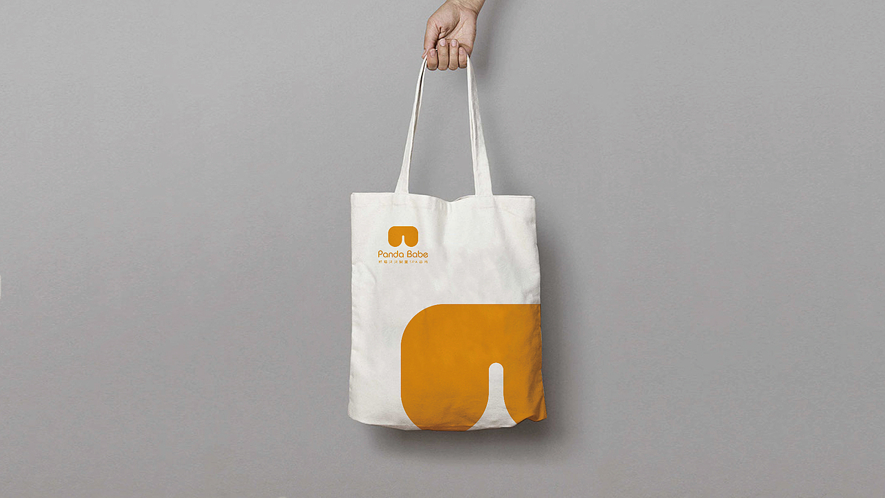 熊猫贝贝婴童SPA _ 品牌 _ logo _ 半VI