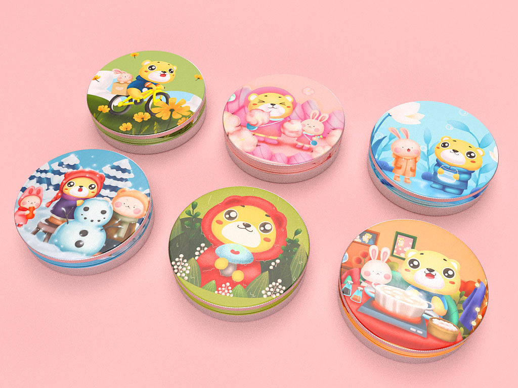 节气 2020年总编插画海报（图ZMjIzNDEzNjUy） - 儿童插画 - 站酷设计师澳乐跑跑熊原创素材 - 站酷ZCOOL