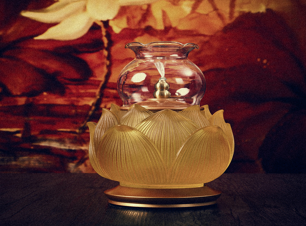 琉璃油灯产品怕是