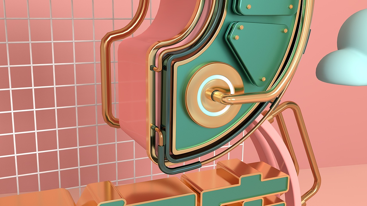 C4D/3周年庆（图ZMjA2MDU0Nzky） - 海报 - 站酷设计师JANru原创素材 - 站酷ZCOOL