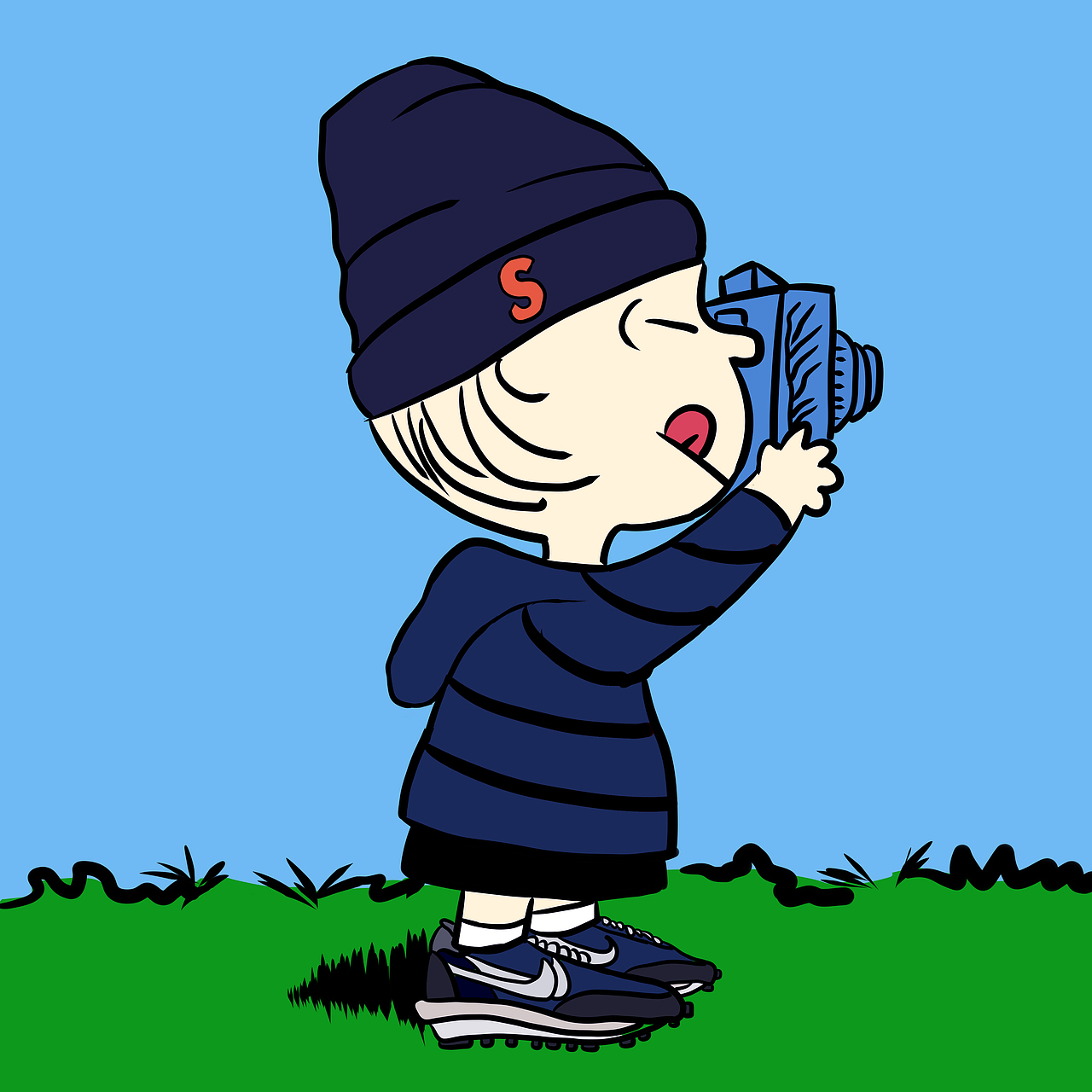 “史努比”（图ZMjE4NDkxMjY0） - 新锐潮流插画 - 站酷设计师LZXStudio原创素材 - 站酷ZCOOL