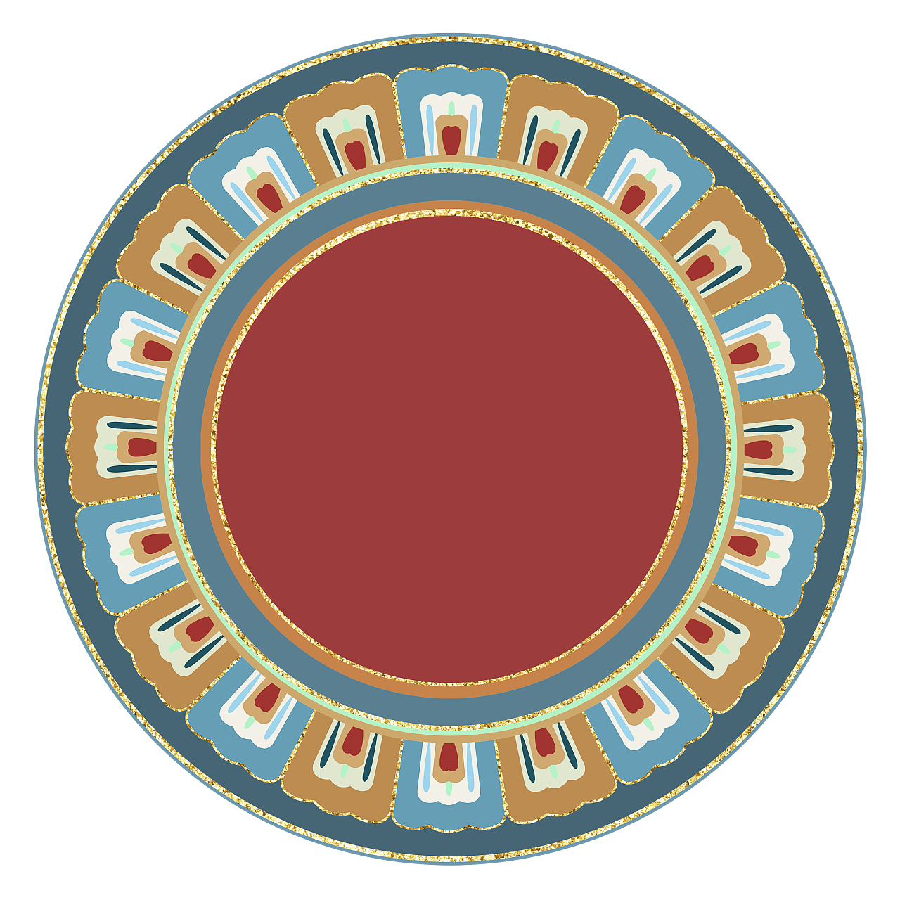 敦煌风头像合集背景素材分享