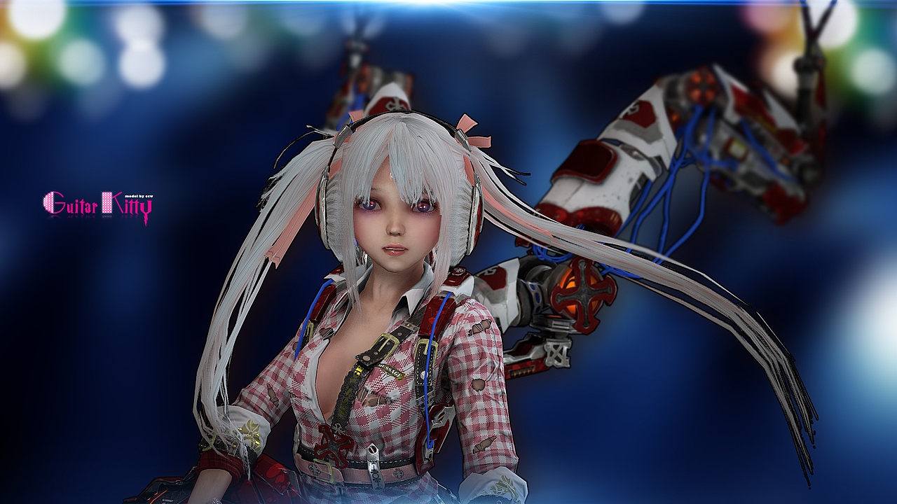 GuitarKitty ①（图ZMjA5NzUwNTI=） - 人物/生物 - 站酷设计师Adam_陈原创素材 - 站酷ZCOOL