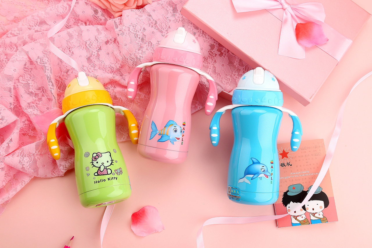 保温杯 水杯水壶 儿童杯拍摄（图ZMTE1ODU0NDk2） - 产品摄影 - 站酷设计师夜猫视觉原创素材 - 站酷ZCOOL