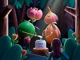 #my CLARINS 尋找天然好肌食# 奇遇森林