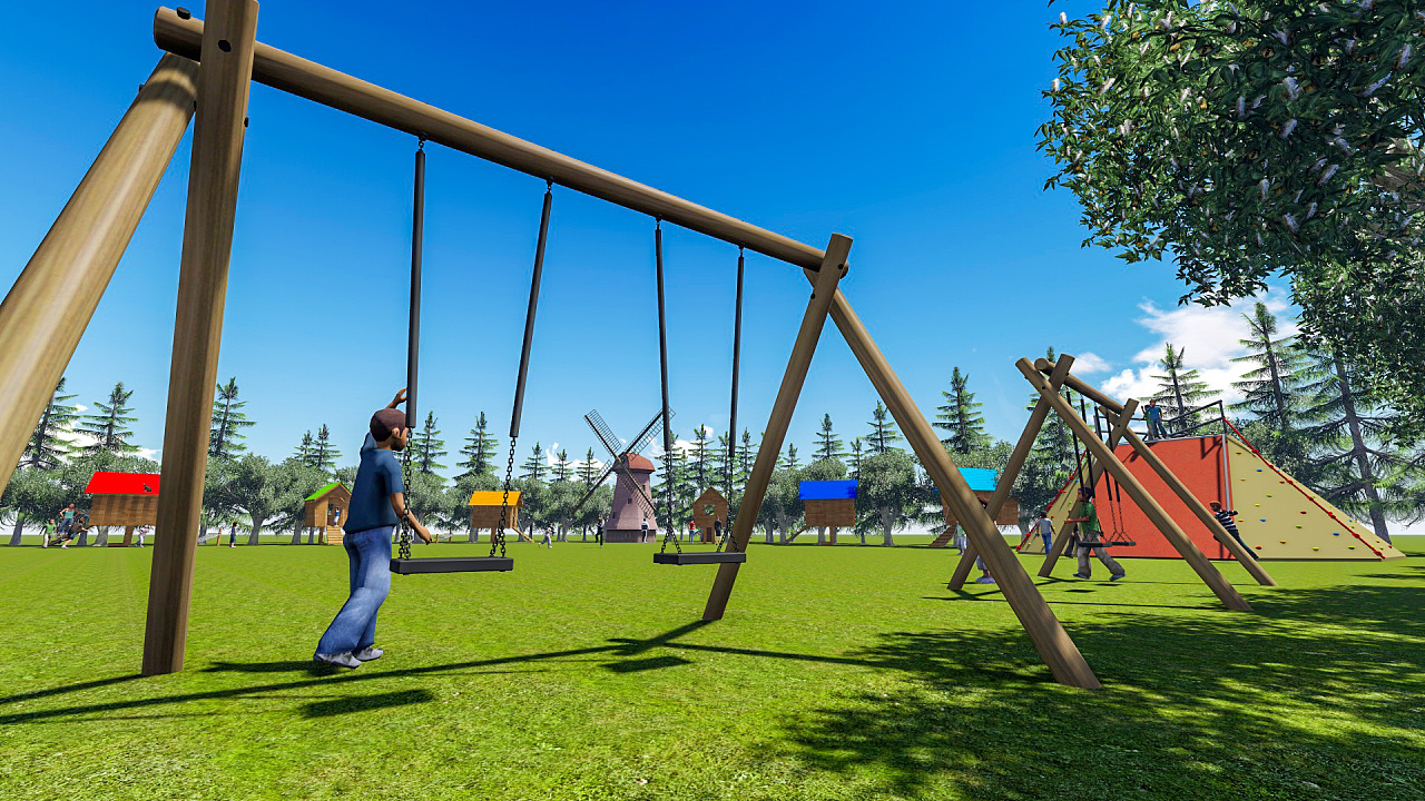 效果图—丛林拓展