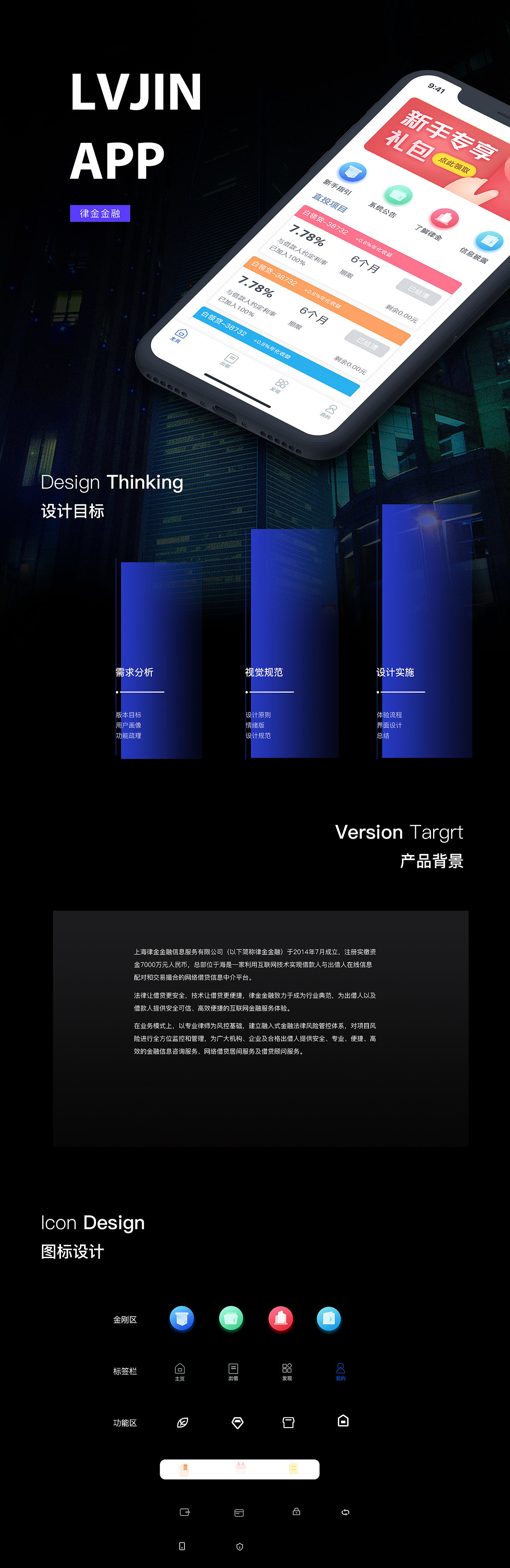 律金APP再设计-金融APP（图ZMjEyODI5NTE2） - APP界面 - 站酷设计师小枫yyy原创素材 - 站酷ZCOOL
