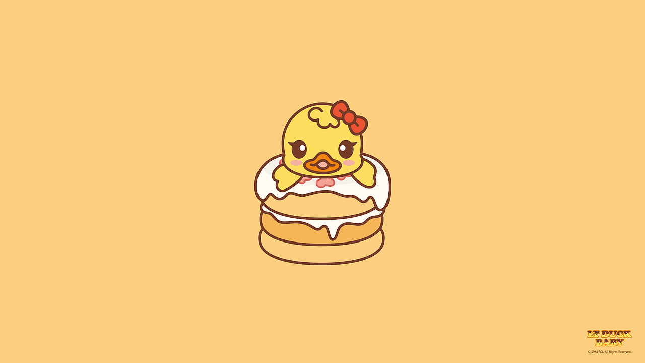 2021 LT DUCK BABY 甜点系列（图ZMjYwNDg5Nzg0） - 闪屏/壁纸 - 站酷设计师小黄鸭LTDUCK原创素材 - 站酷ZCOOL