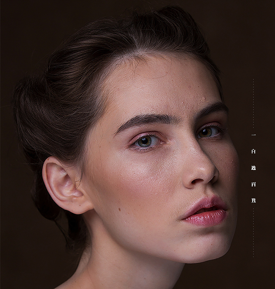 半脸模特·双曲线精修|摄影|人像摄影|红楼第一贱客_原创作品-站酷
