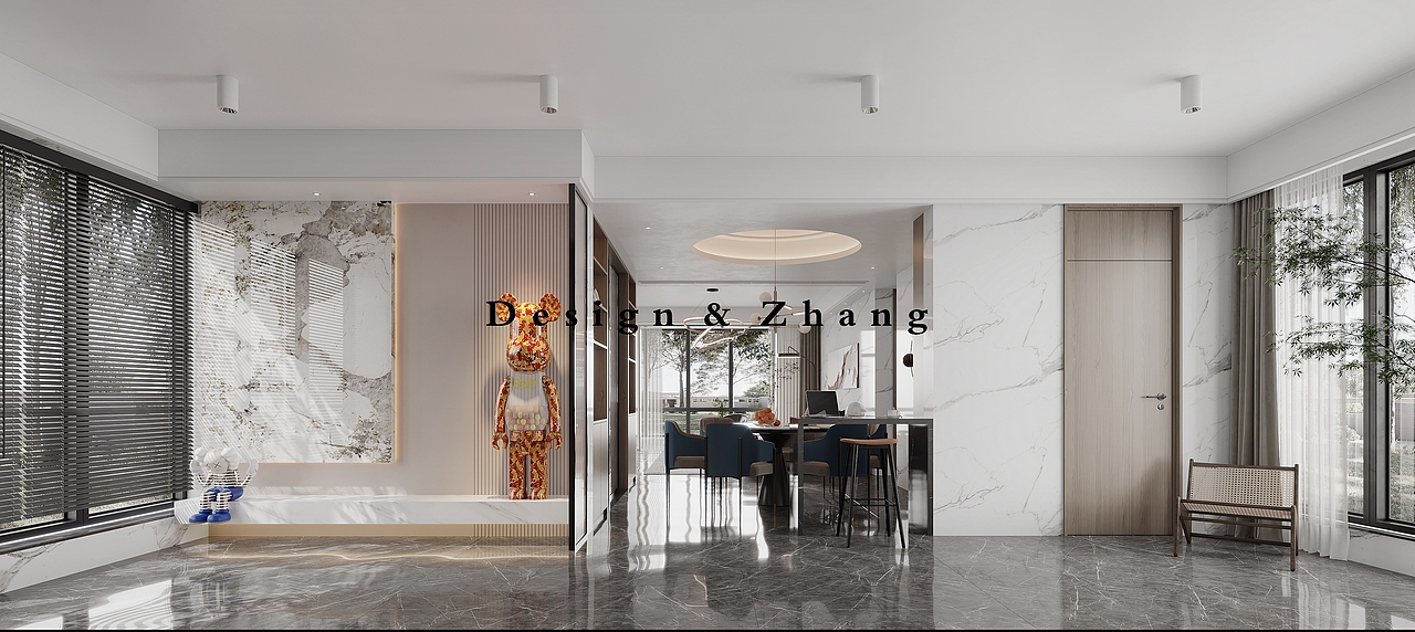 家装|现代轻奢风小户型 & 三室两厅