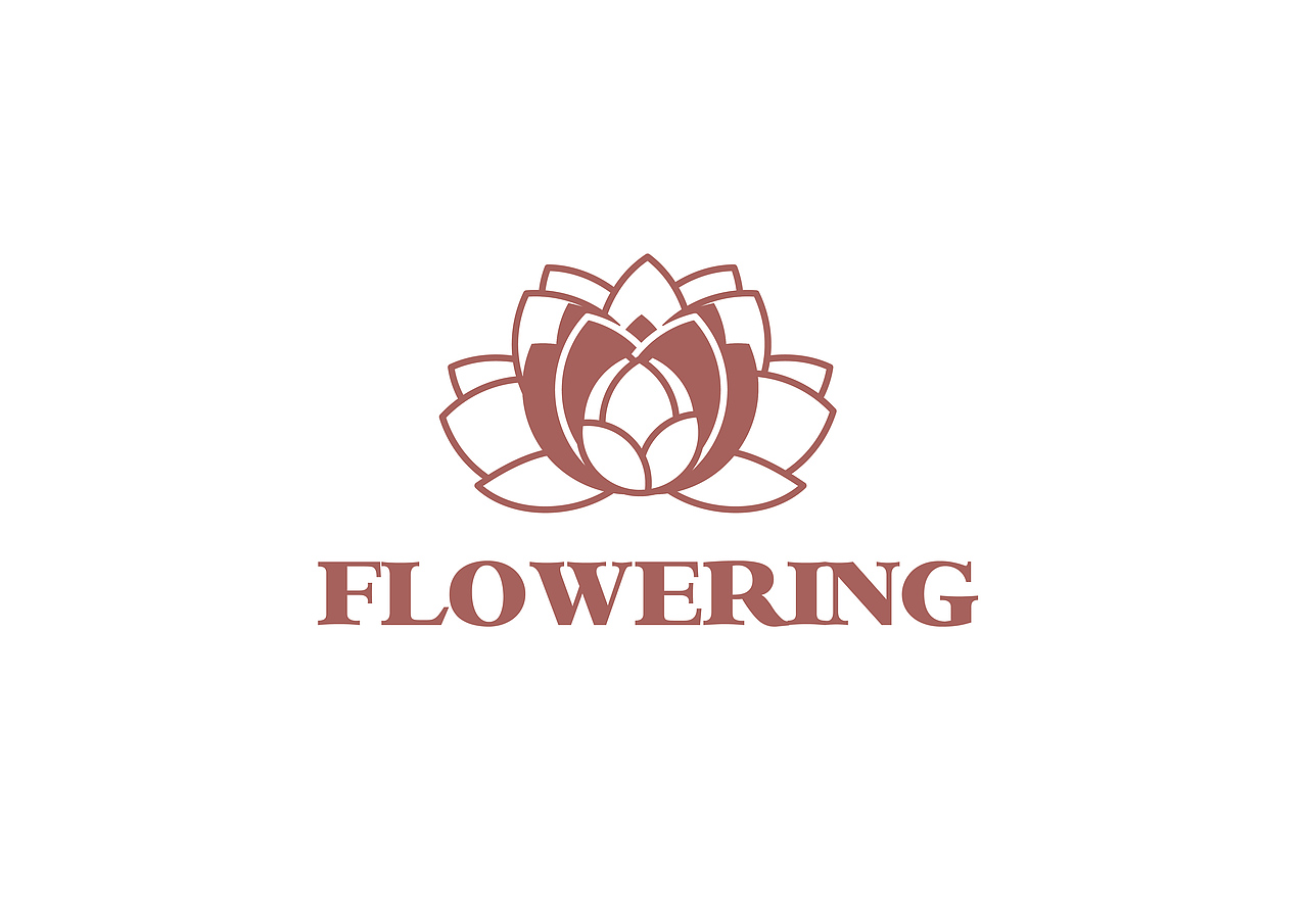 以FLOWERING为题的标志设计（图ZMjAwNDg5Mzgw） - Logo - 站酷设计师热心市民ike原创素材 - 站酷ZCOOL