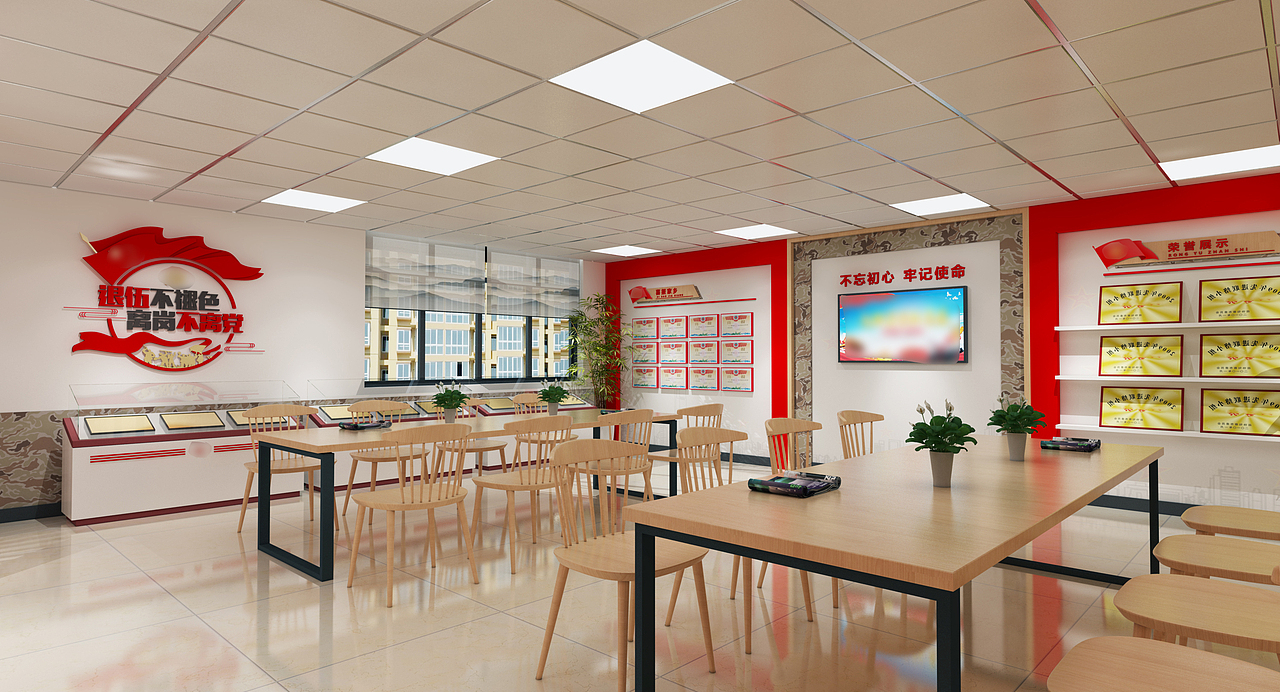 退役军人服务站（图ZMjYyMzM1Mjky） - 展陈设计 - 站酷设计师种田人原创素材 - 站酷ZCOOL