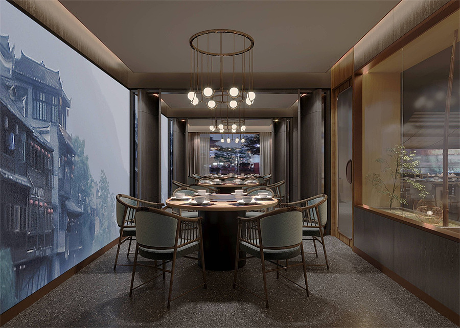 成都餐厅设计|湘菜馆设计分享（图ZMjg4NTYxMTk2） - 酒店餐饮设计 - 站酷设计师餐饮装修设计原创素材 - 站酷ZCOOL