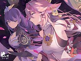 八重神子&雷電將軍