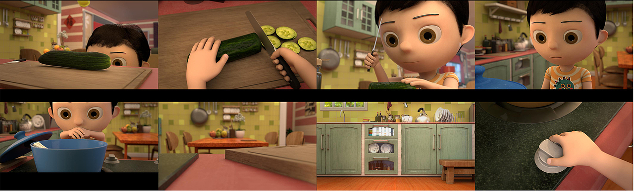 毕业设计 三维动画 陪伴