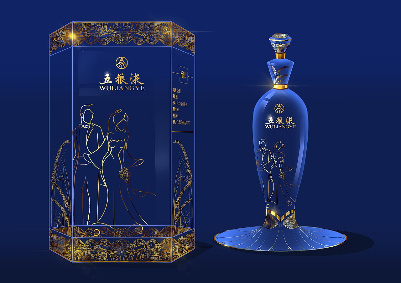 五粮液—婚礼梦（图ZMzI4NDQ3NDc2） - 包装 - 站酷设计师二依原创素材 - 站酷ZCOOL