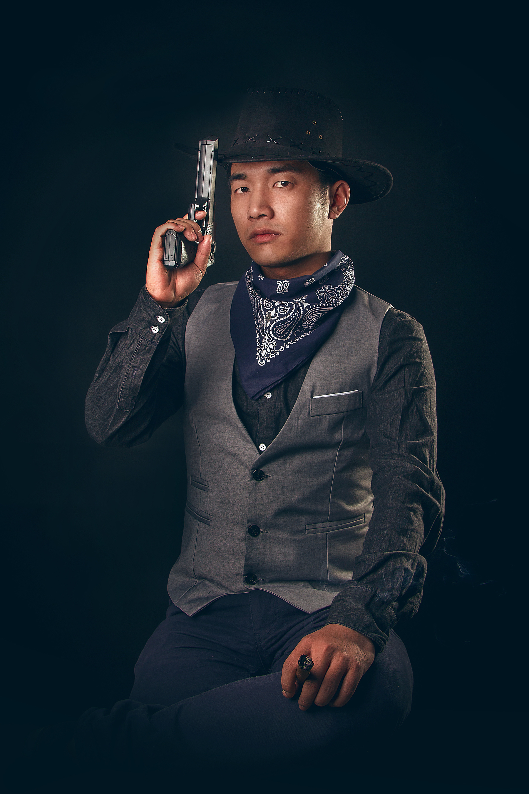 大佬们【人像写真·西部画风形象照】