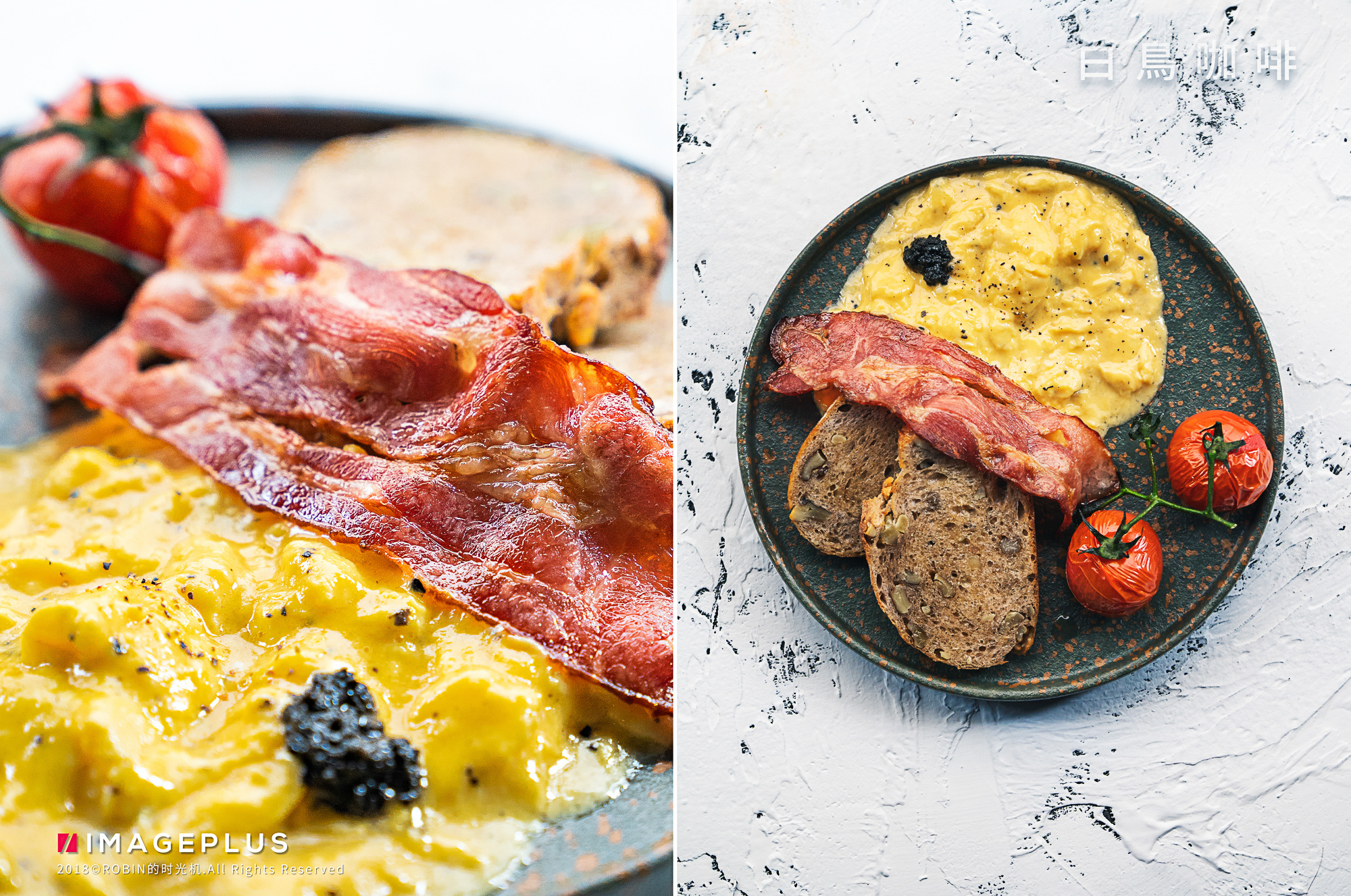 美食摄影 | 白鸟咖啡饮品 轻食