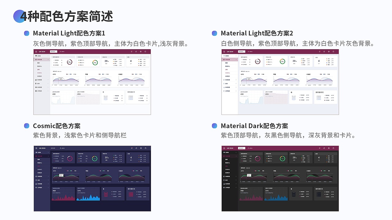 数据存储管理平台配色及设计规范