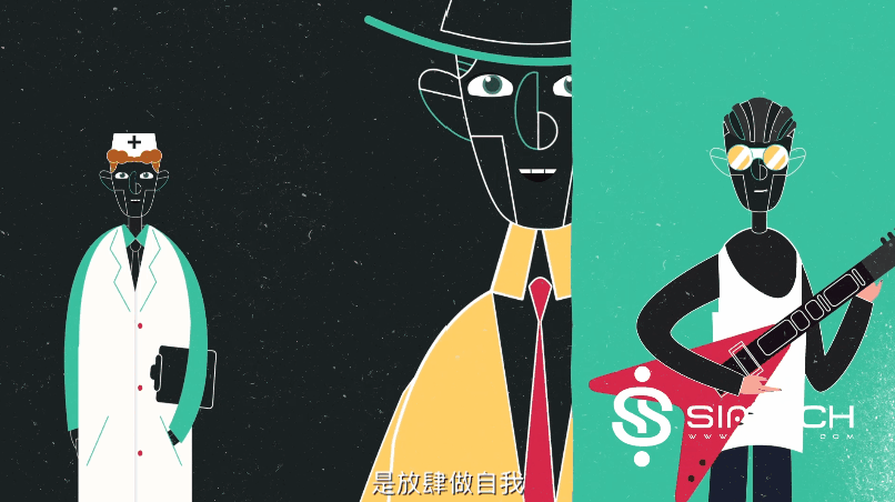 《智联招聘》个性艺术风MG动画宣传片