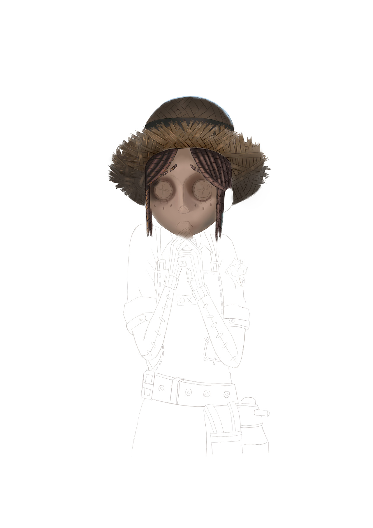 临摹第五人格的园丁